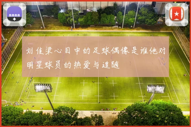 刘佳梁心目中的足球偶像是谁他对明星球员的热爱与追随