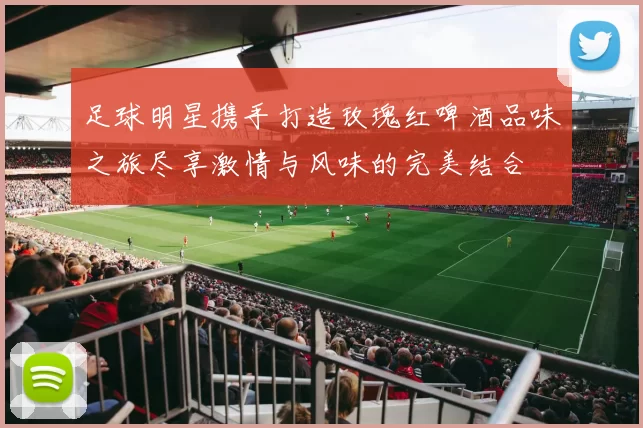 足球明星携手打造玫瑰红啤酒品味之旅尽享激情与风味的完美结合